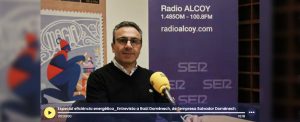 Las ventanas y puertas eficientes de Salvador Domenech S.L. Entrevista en la SER Alcoy